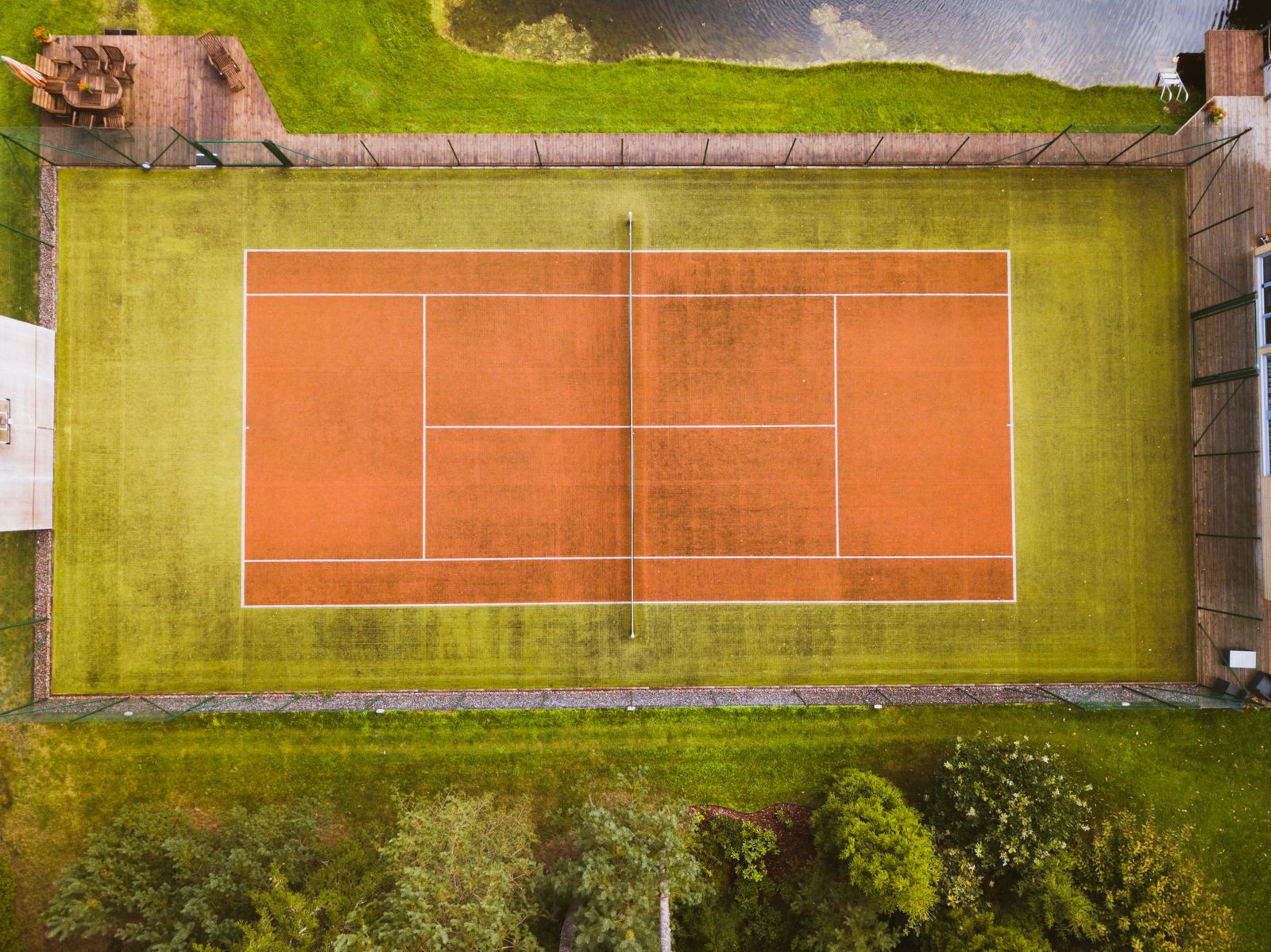 Sandplatz des TC Grün-Weiß Arnbruck